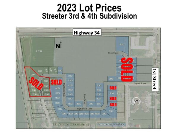 Streeter Subdivision Lots