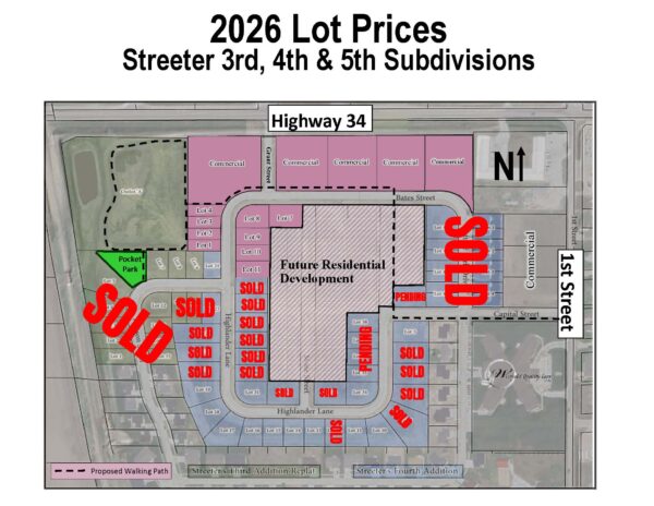 Streeter Subdivision Lots